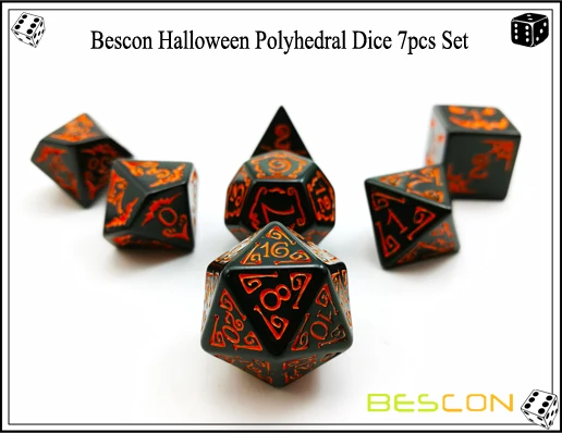 Conjunto de Dados de Metal Bescon Mini Sólido Bronze Antigo Metal Poliédrico d & Rpg Diminuto Dados 7-sets 10mm 20 metal sólido bronze antigo, mini metal poliédrico