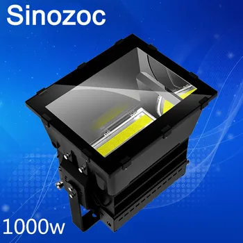 security meanwell driver 1000w ip65 asymmetrical led flood light