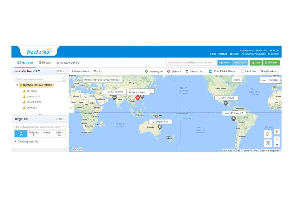 Gsm Gprs Gps Tracker Tracksolid App Web Online Server Gps Vehicle