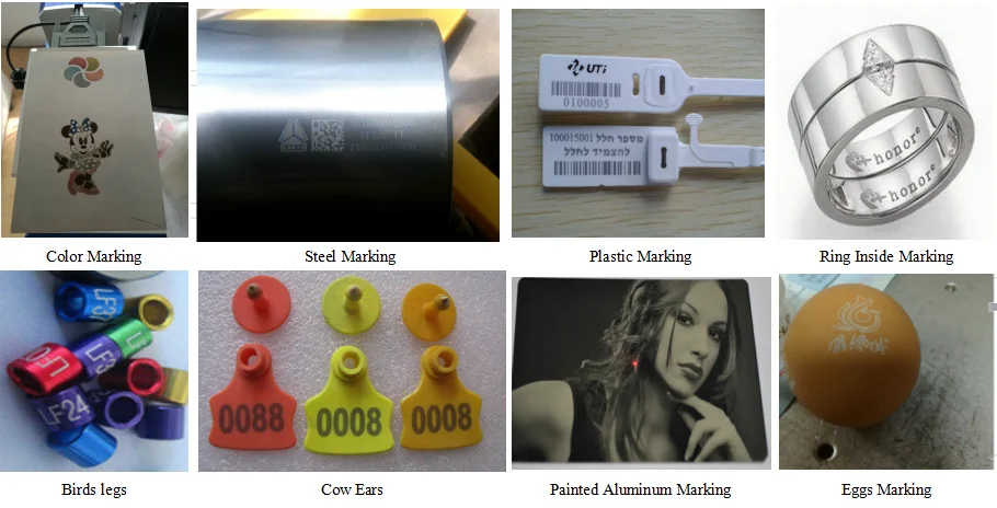 Hand held 20W Fiber Laser Marking Machine for Series Number