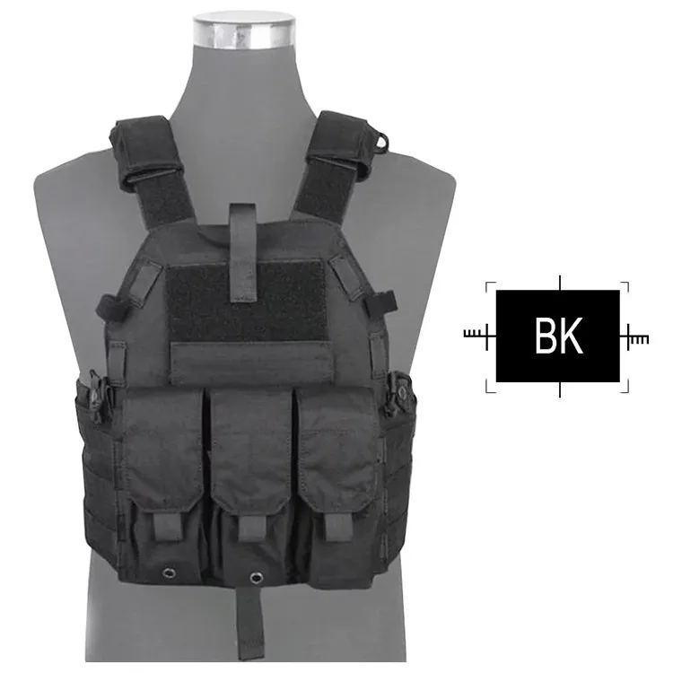 Emersongear Tactical Modular Vest With Airsoft 094k M4 Mag Combat