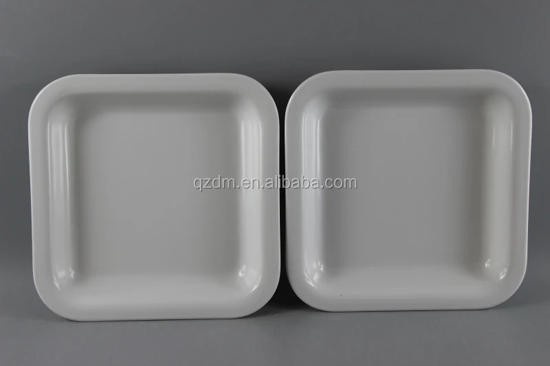 Plastic small tray Melamine Square tray for Cake