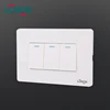 10A 250V electrical 3 gang 2 way wall switch USA