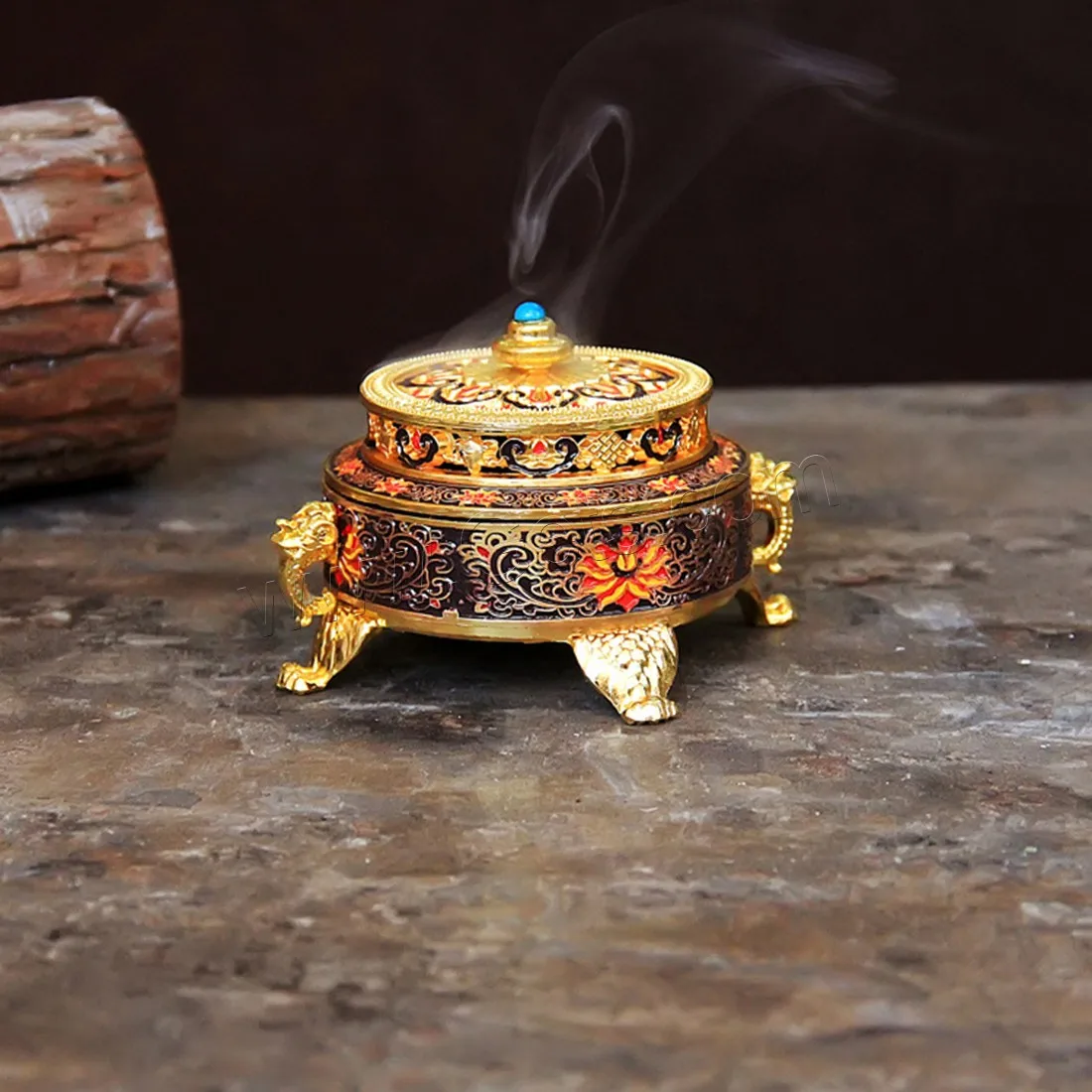 High Quality Bulk Wholesale New Design Copper Alloy Enamel Incense