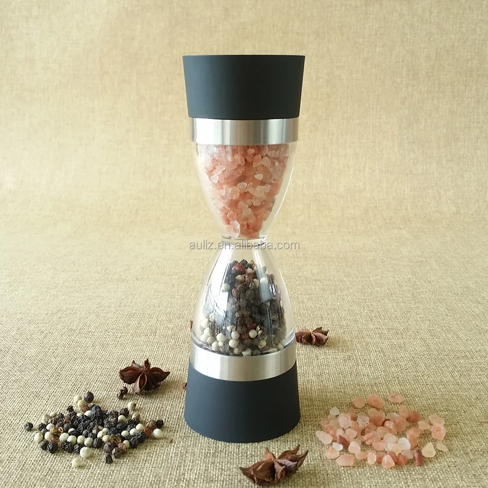 Double Sided 2-in-1 Salt & Pepper Grinder