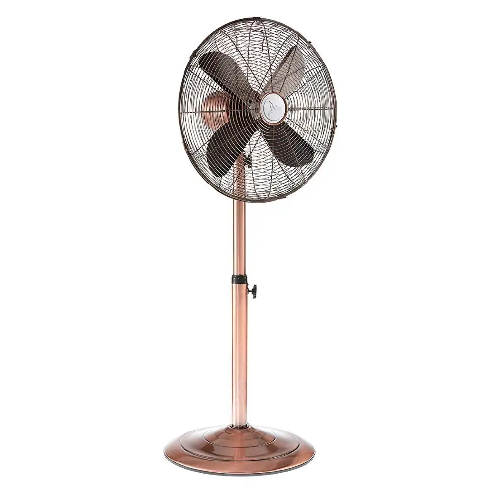 12 Inch Oscillating Standing Floor Fan Whisper Quiet Cooling Pedestal