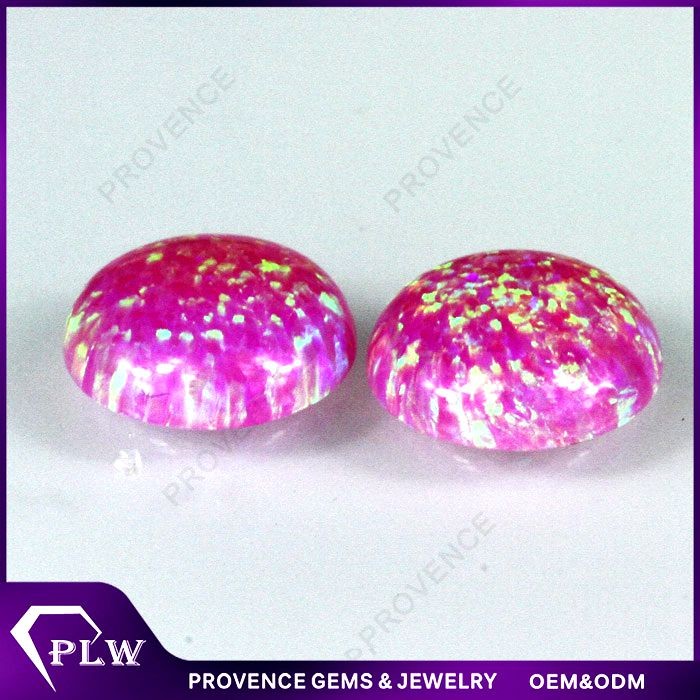 5mm Blue Cabochon Gemstones Wholesale China Loose Opal Stone Price