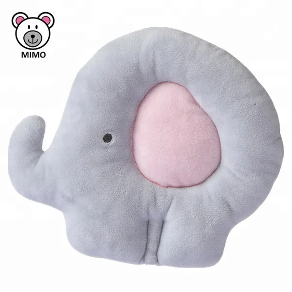 soft baby elephant pillow