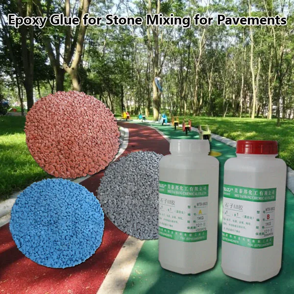 Epoxy Resin Glue For Mixing With Stones For Park Floor Design Buy