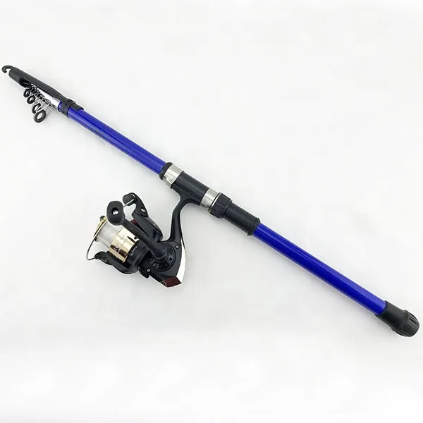 Telescopic Fishing Pole Rod And Reel Combo Full Kit Case With Hard
