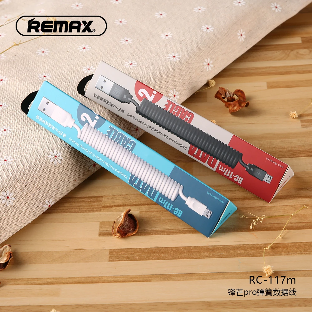 Remax RC-117m TPU Spring Micro USB Cable Bracelet