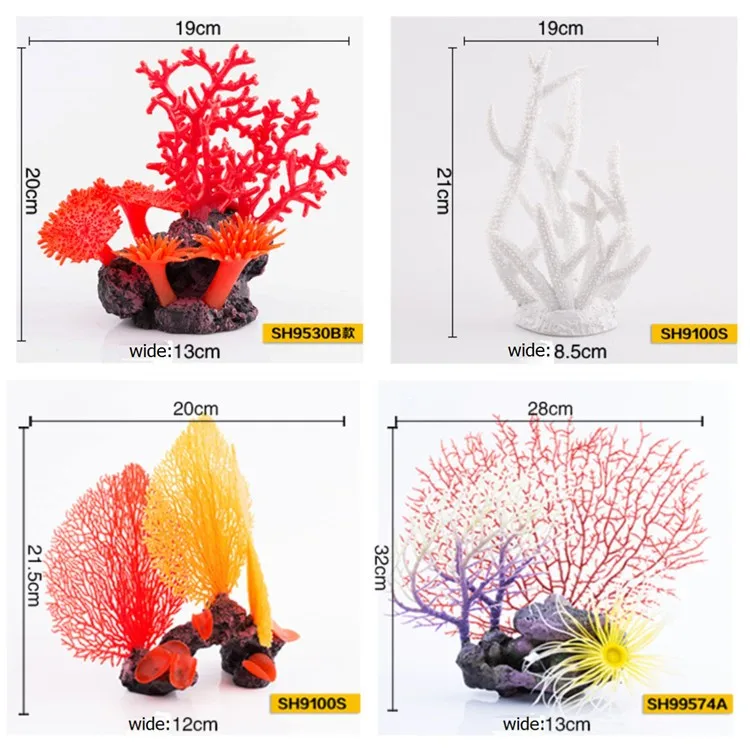 Fish Tank Ornament Artificial Coral Reef Aquarium Decoration Buy