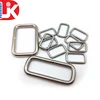 Custom high quality metal accessories square rectangle ring for handbag luggage fitting