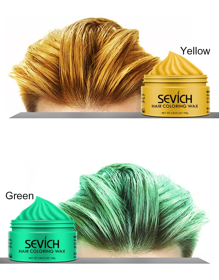 5 Colors Temporary Hair Dye Wax Natural Matte Hairstyle Hair Coloring