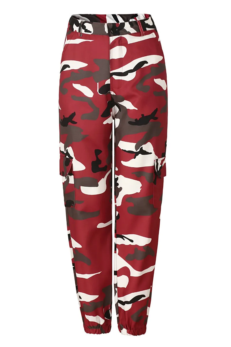 camouflage ladies joggers