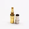 Straight Open Window Crimp Plug RF SSMB Connector for Cable RG178