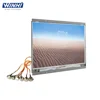 High quality 14inch full hd computer monitor with push button mp4 player oem lcd display
