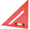 Triangle ruler multi-function Right angle ruler woodworking ruler 45 degree 90 degree tool with spirit level hand tools