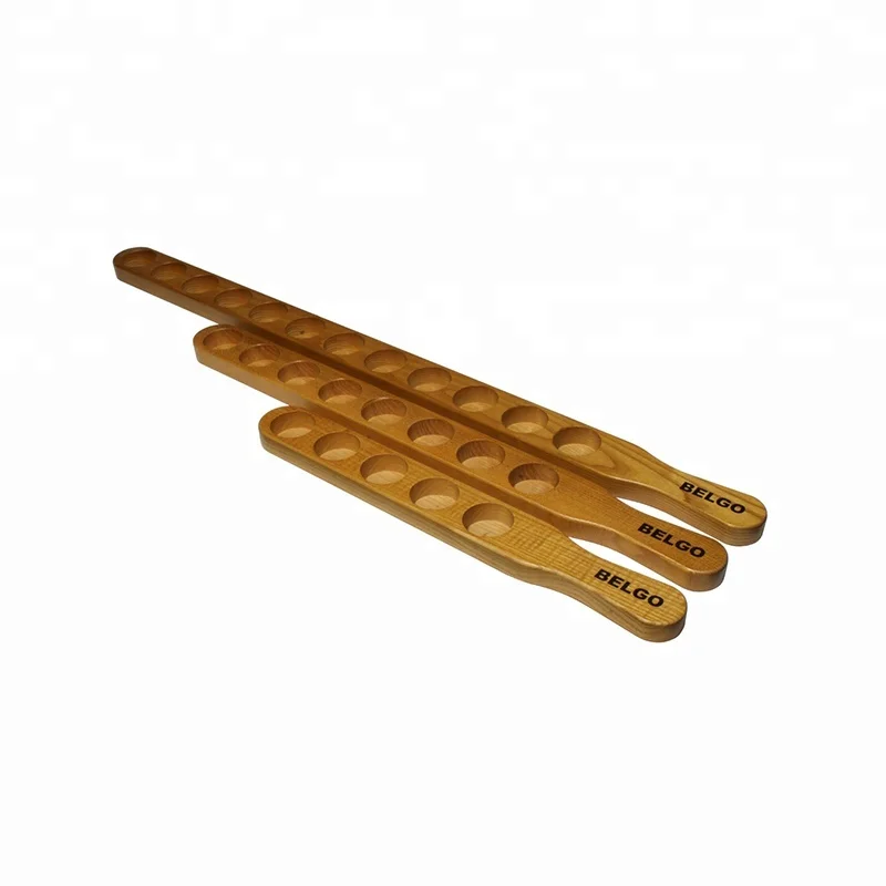 Bar Party Glass Shot Board 512 Shot Glasses Wooden Paddle Buy Wooden