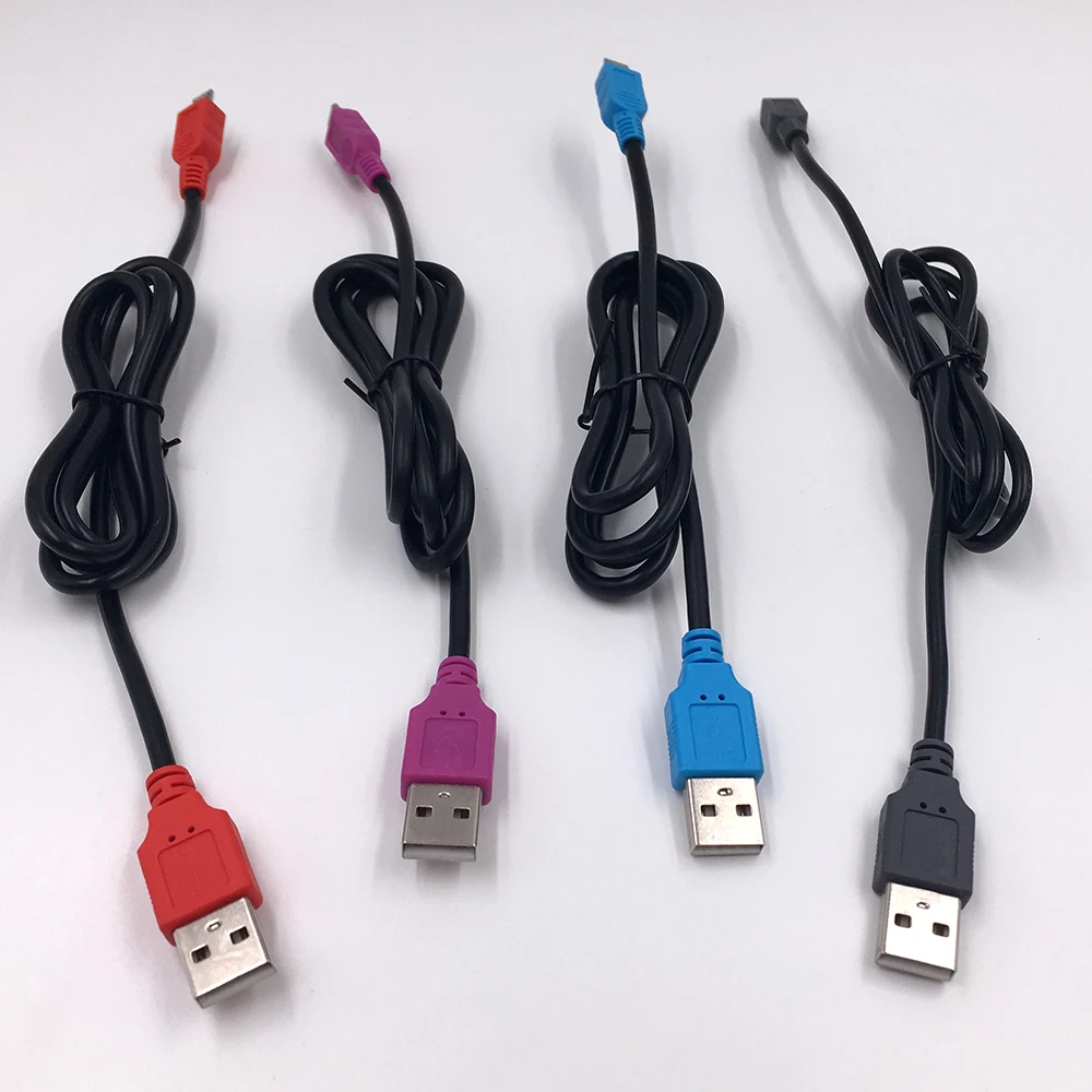 1m 1.5m 2m 3m universal PVC customized length android mobile phone charge micro USB cable bulk for wholesale - ANKUX.COM