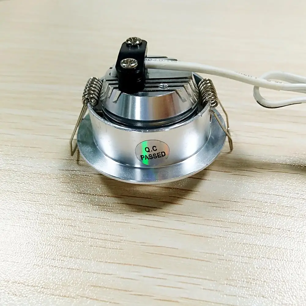 Ul Certified 3w Mini Led Spot Light Sliver/white/balck Finish For The