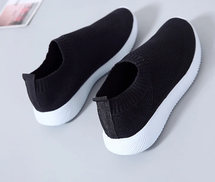 2019women Flat Casual Lightweight Breathable Trainers Running Shoes ...
