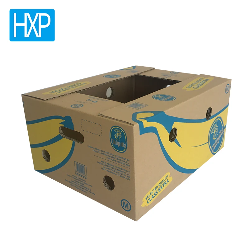 Customized Corrugated Banana Box/ Flexo Cardboard Boxes For Fruit And Vegetable Buy Cardboard