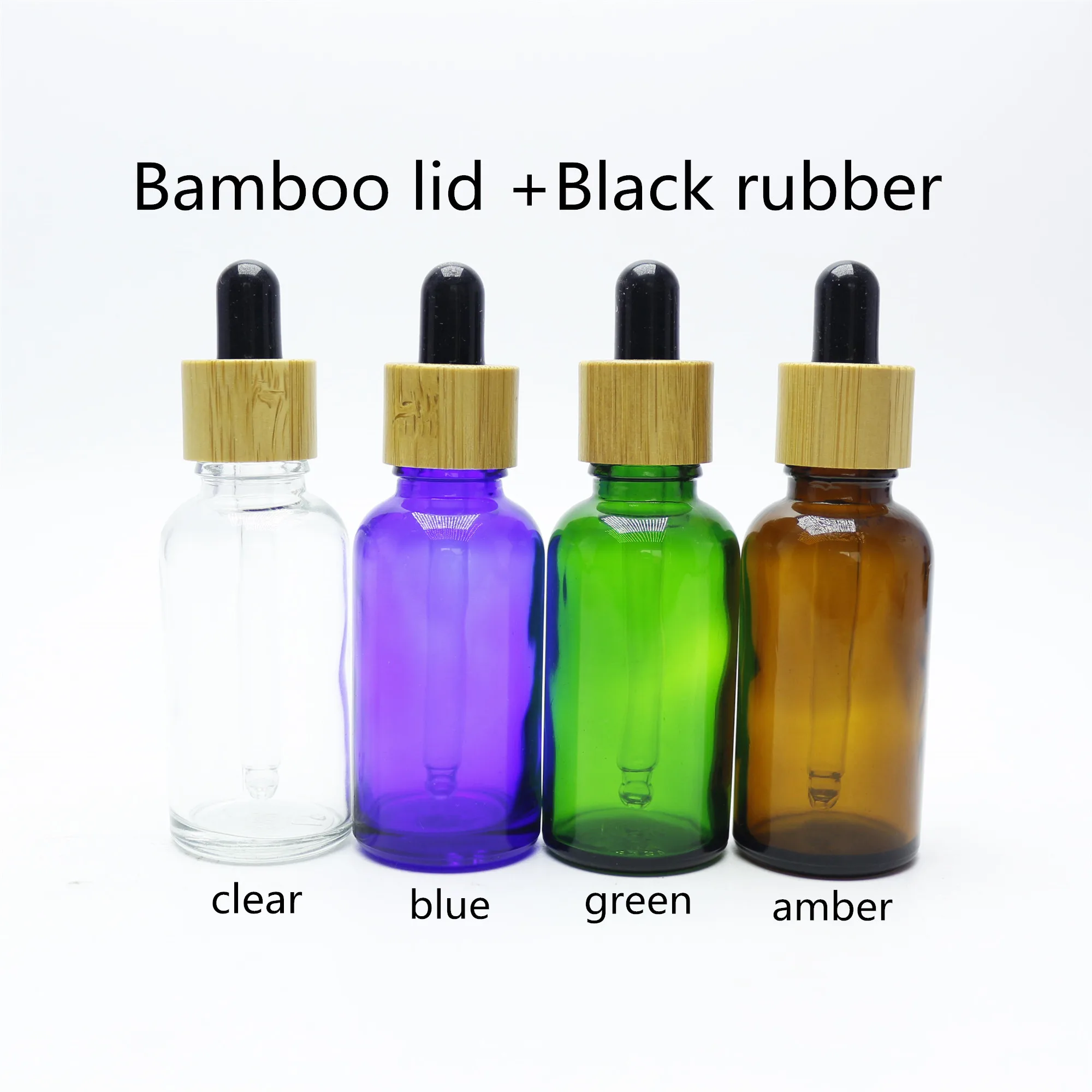 Download Stock Nature 30ml Luxury Glass Dropper Bottle With Bamboo ...