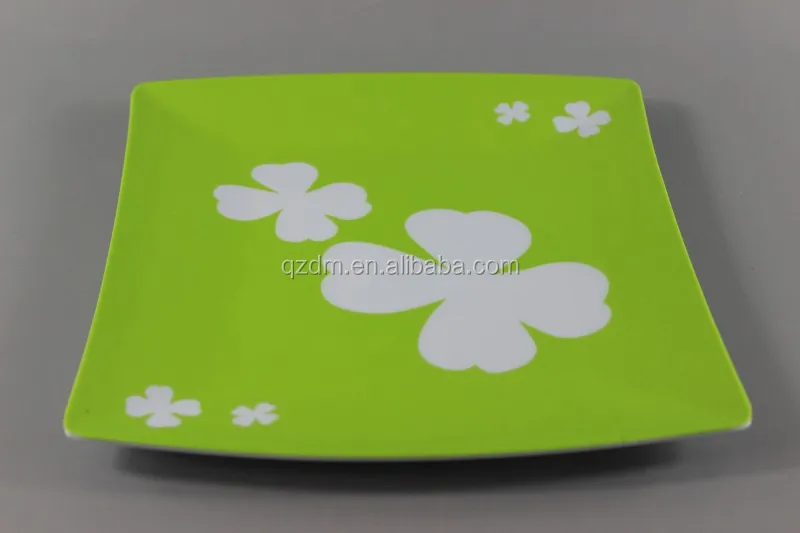 Melamine Square plate , Melamine Dessert dish