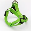 Pet dog triangle chest strap dog leash solid color adjustable nylon rope dog leash