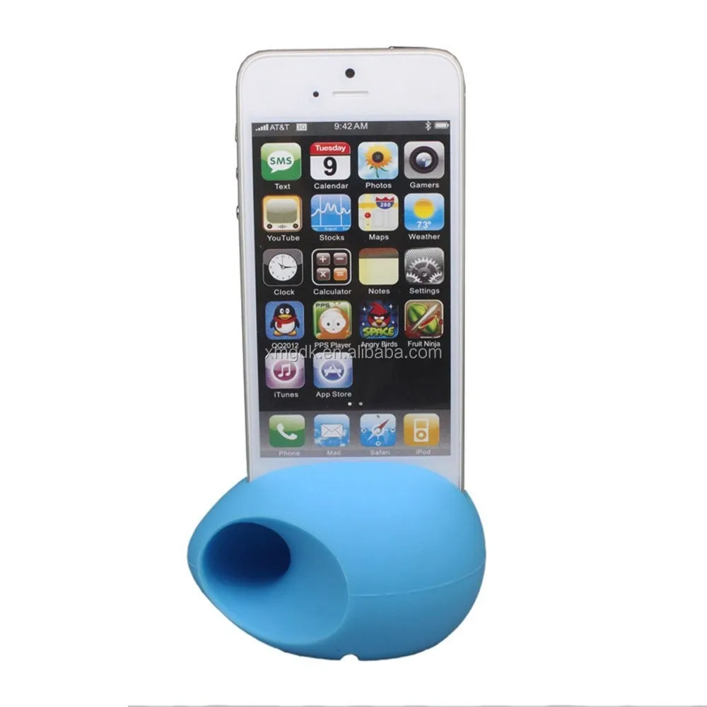 Portable Mini Egg Silicone Speaker/phone Speaker/amplifier Buy