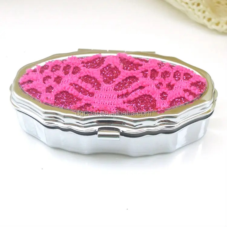 New Design Small Metal Pill Box Fancy Pill Box Unique Pill Box