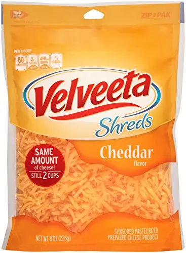 Velveeta, Shreds Cheddar Flavor Cheese, 8 oz