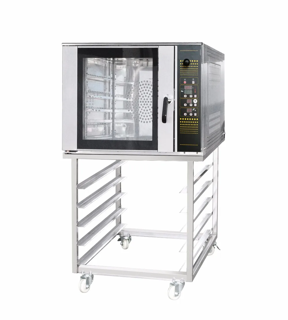 
Bakery Kitchen equipment combi steamer 5 trays gas convection oven 