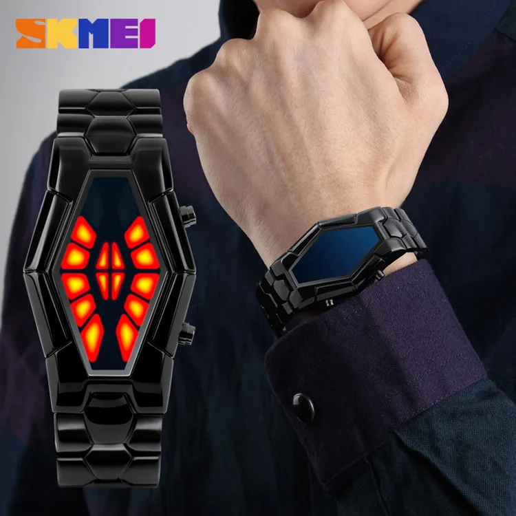 skmei led watch manual