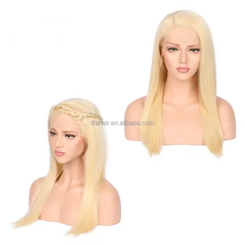 100 Human Hair Wigs For African Americans Natural Blonde Human