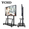 YCHD 49 inch electronic multi-touch screen display board intelligent interactive flat panel