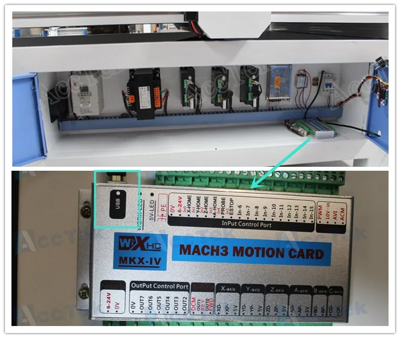 Multipurpose cnc router 1224 machine wood stone metal/5 axis cnc router