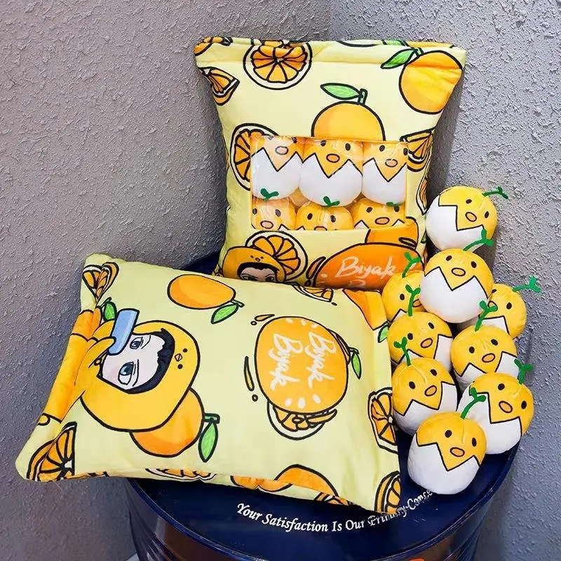 snack pillow plush