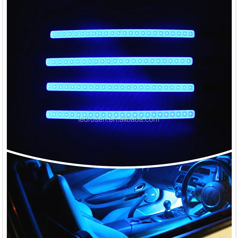 Rgb Led Interior Light Strips Foot Decoration Light Strip Auto Car