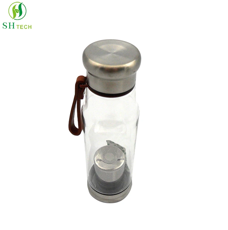 18OZ plastic water bottle plastic cup with stainless steel