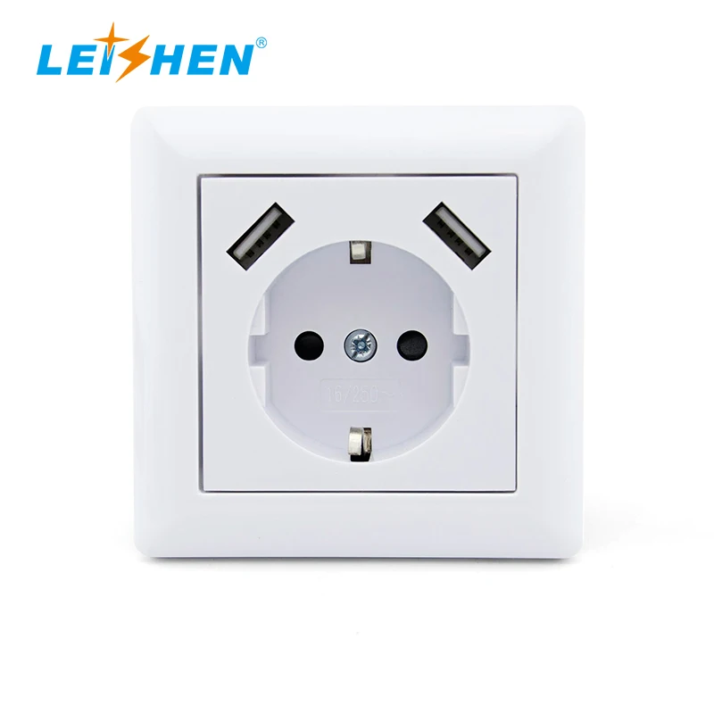 EU standard wall socket