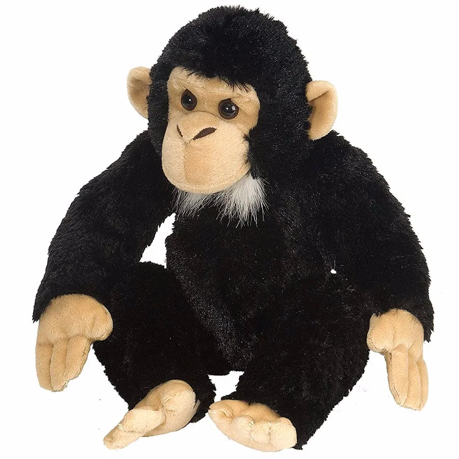 black monkey stuffed animal