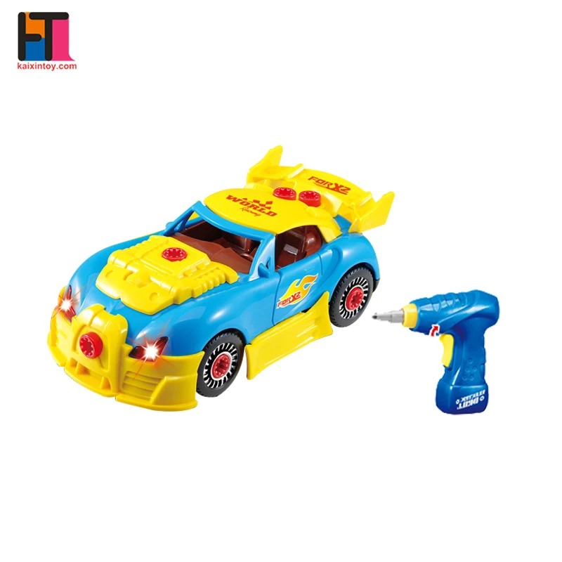 toy car with drill
