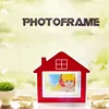 2019 creative gift high tech levitating picture frame magnetic levitation floating and rotating photo frame with LED
