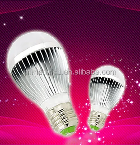 Alibaba 2014 New Products China supplier 7W led bulb lights multicolor