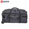 China wholesale large capacity roller case lightweight duffel bags with wheels