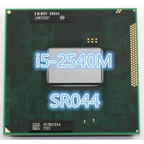 Original Intel Core I5 2540m Cpu 3m 2.6ghz Socket G2 Dual-core Laptop ...
