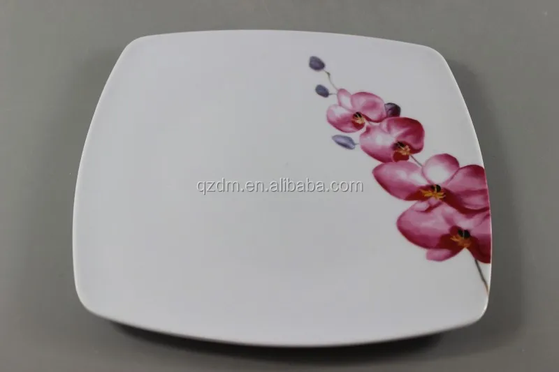 Sales promotion Square Melamine Dinner plate