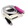 4 channel RS232 serial port relay control panel intelligent home switch computer connected control relay